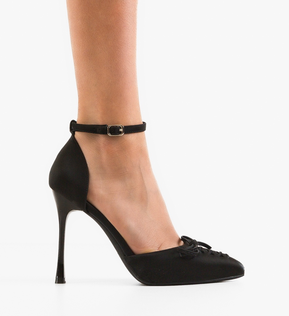 Pantofi Stiletto Olaly Negri - Eleganță Maximă - imagine 5