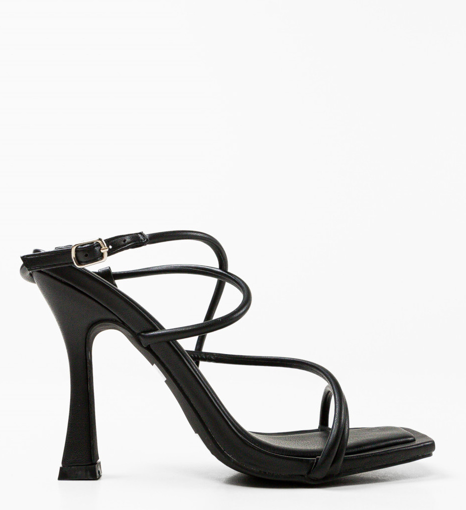 Sandale Jasper Negre - Eleganță și Stil - imagine 4