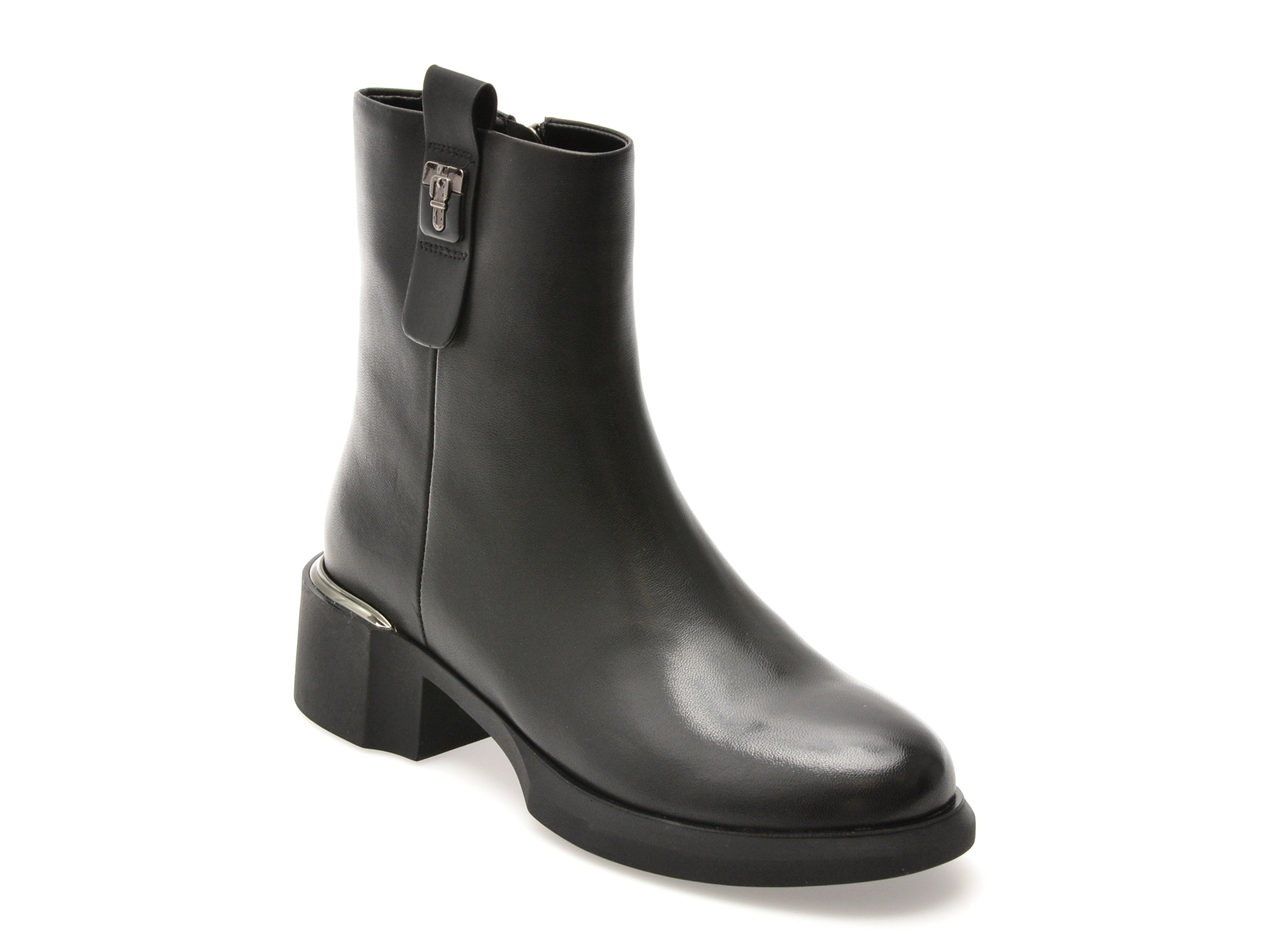 Ghete ALDO Negre din Piele | Eleganță Urbană