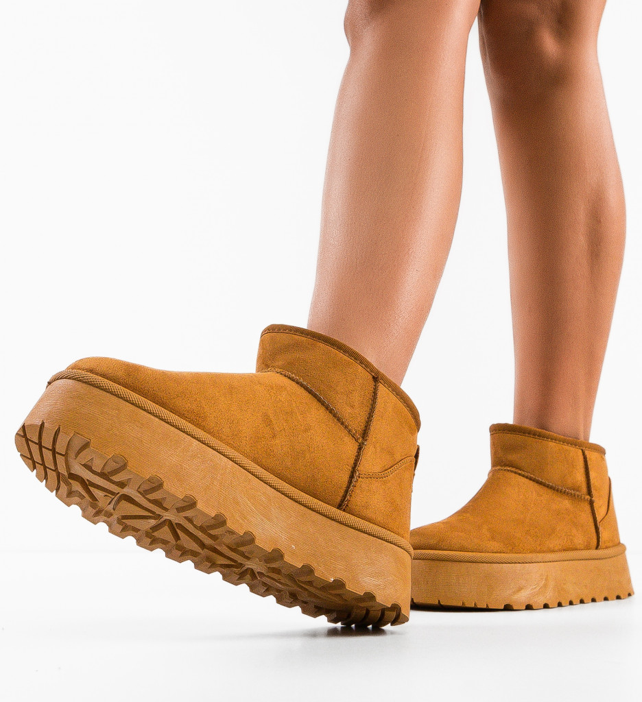 Cizme Dora Camel | Confort și Stil - imagine 4