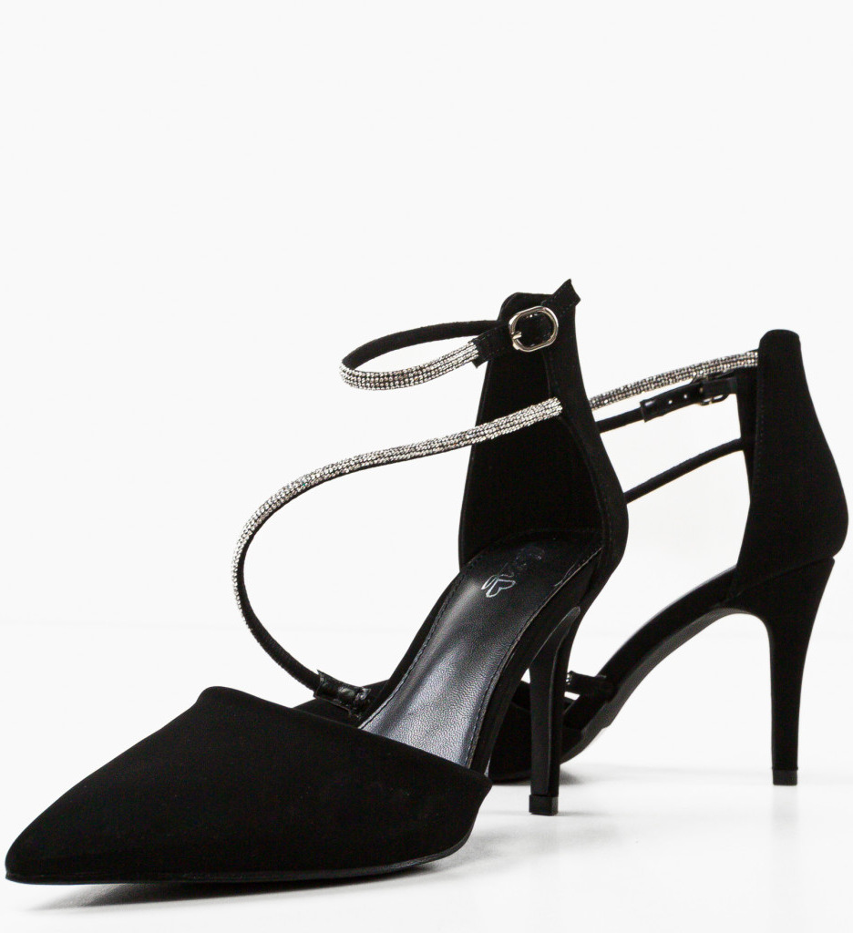 Pantofi cu Toc Beanna Negri - Eleganță și Stil - imagine 8
