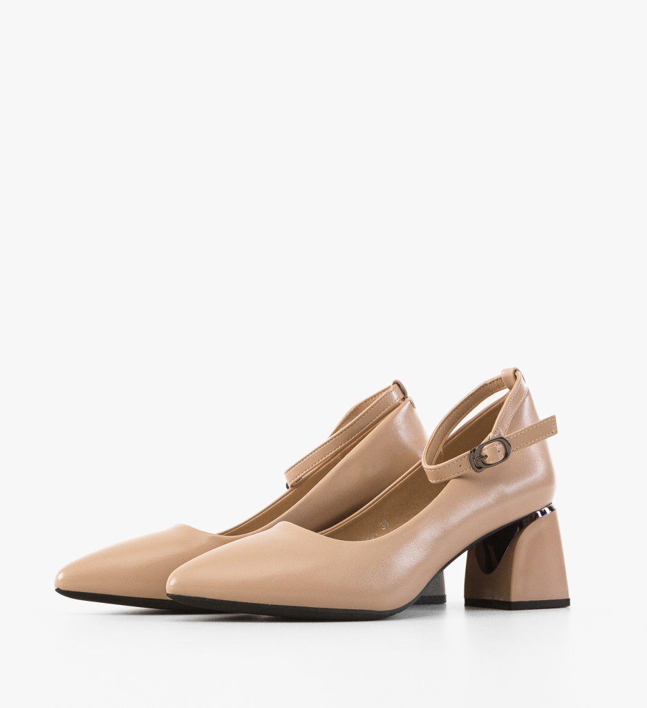 Pantofi Sakre Nude - Eleganță și Stil - imagine 4