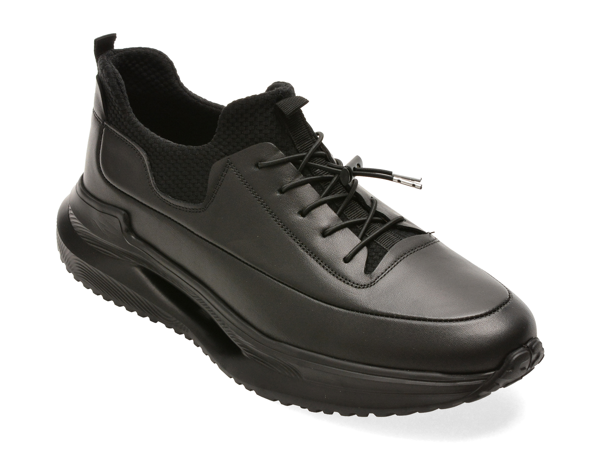 Pantofi BITE THE BULLET Negri Piele Naturală
