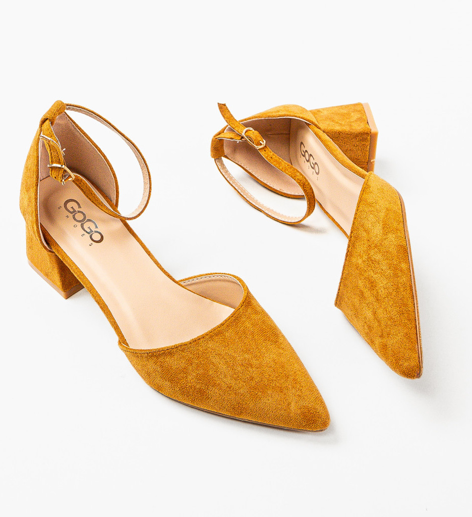 Pantofi Elva Camel | Eleganți și Versatili - imagine 7