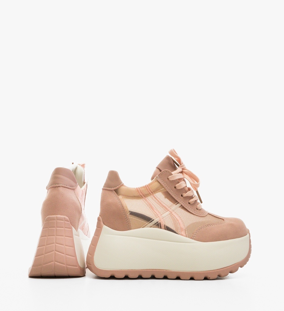 Sneakers Dama Torina Roz Sport - imagine 4