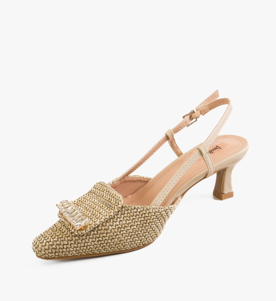 Pantofi Brooks Nude - Eleganță și Stil - imagine 4