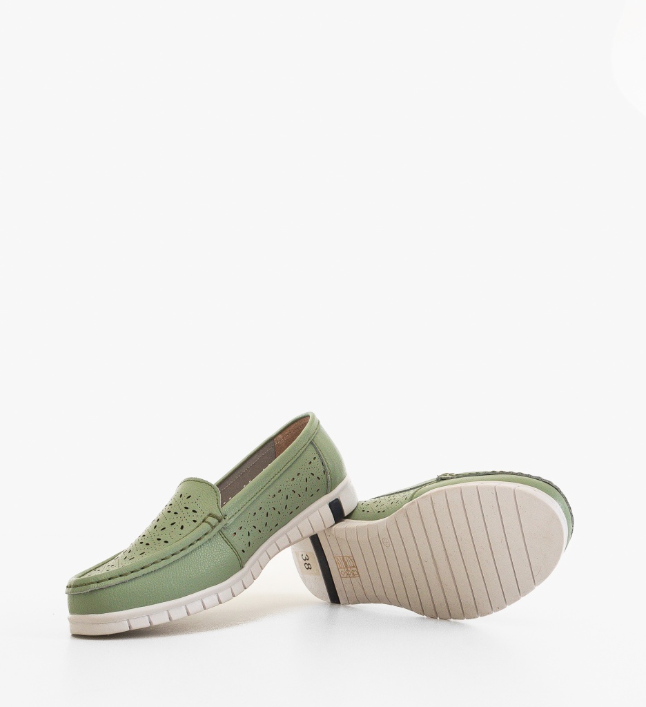 Espadrile Skrell Verzi - Confort Casual - imagine 3