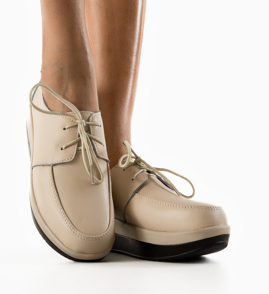 Pantofi Casual Bej - Stil și Confort Zilnic - imagine 9