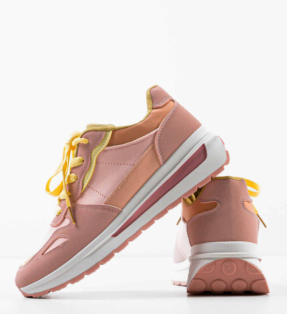 Sneakers Dama Martin Roz | Confort și Stil - imagine 7