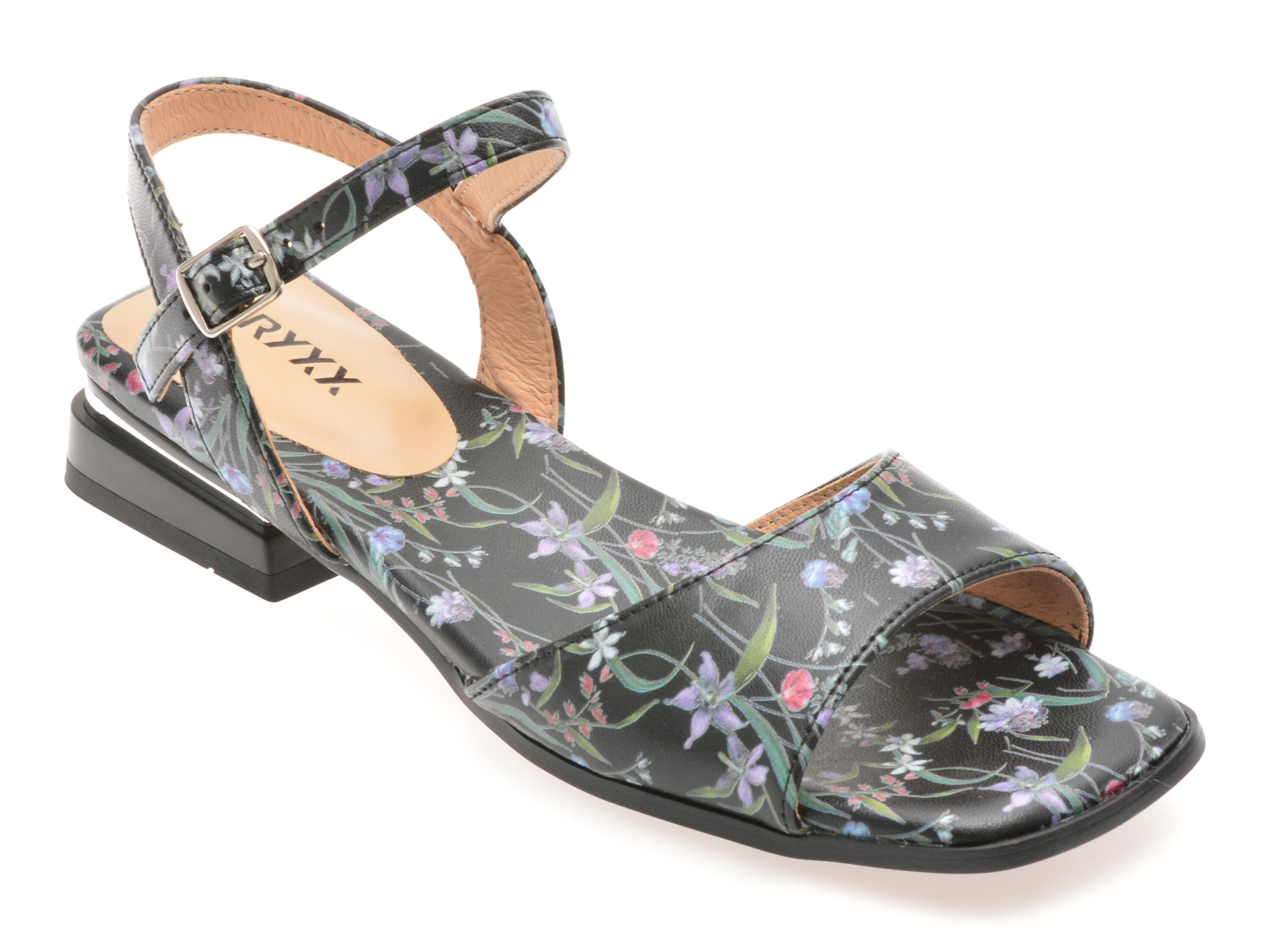 Sandale GRYXX negre din piele - Eleganță și confort