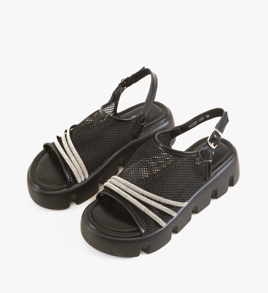 Sandale Dama Oklara Negre | Eleganță și Confort - imagine 4