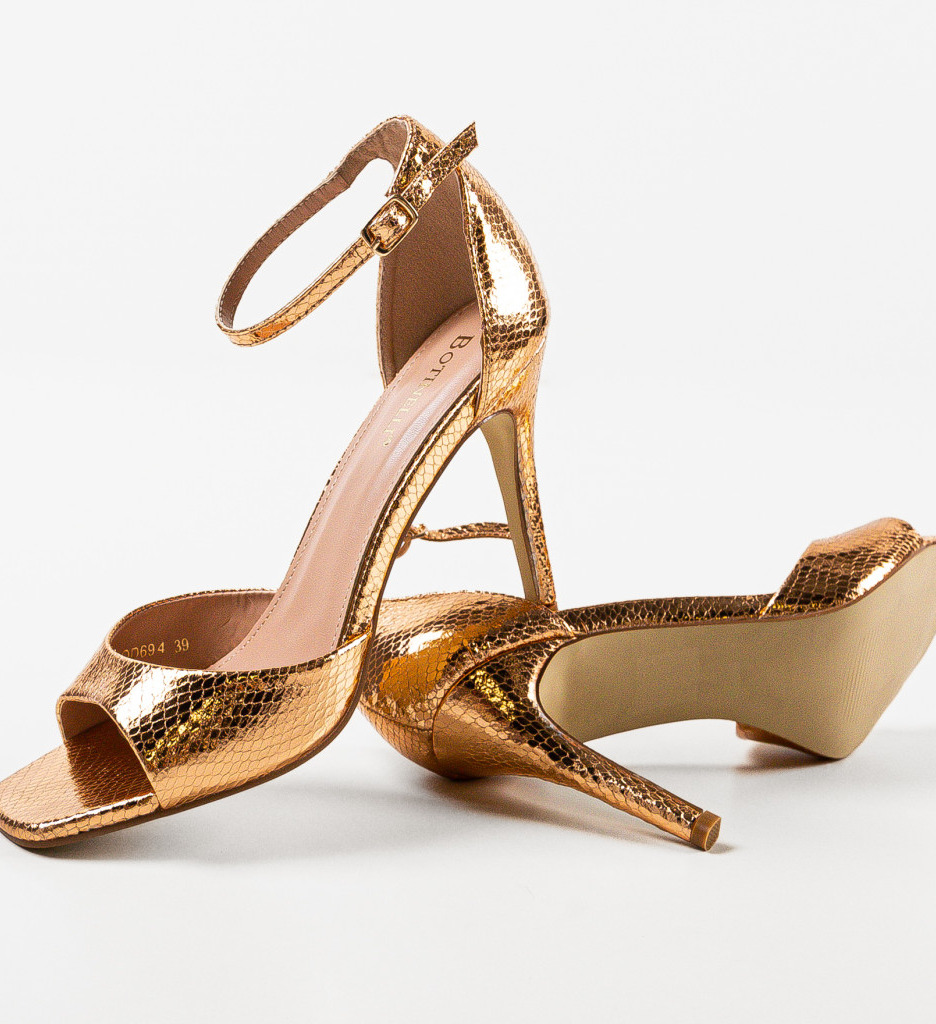 Sandale Toc Lekaz Roze | Stil Feminin - imagine 7