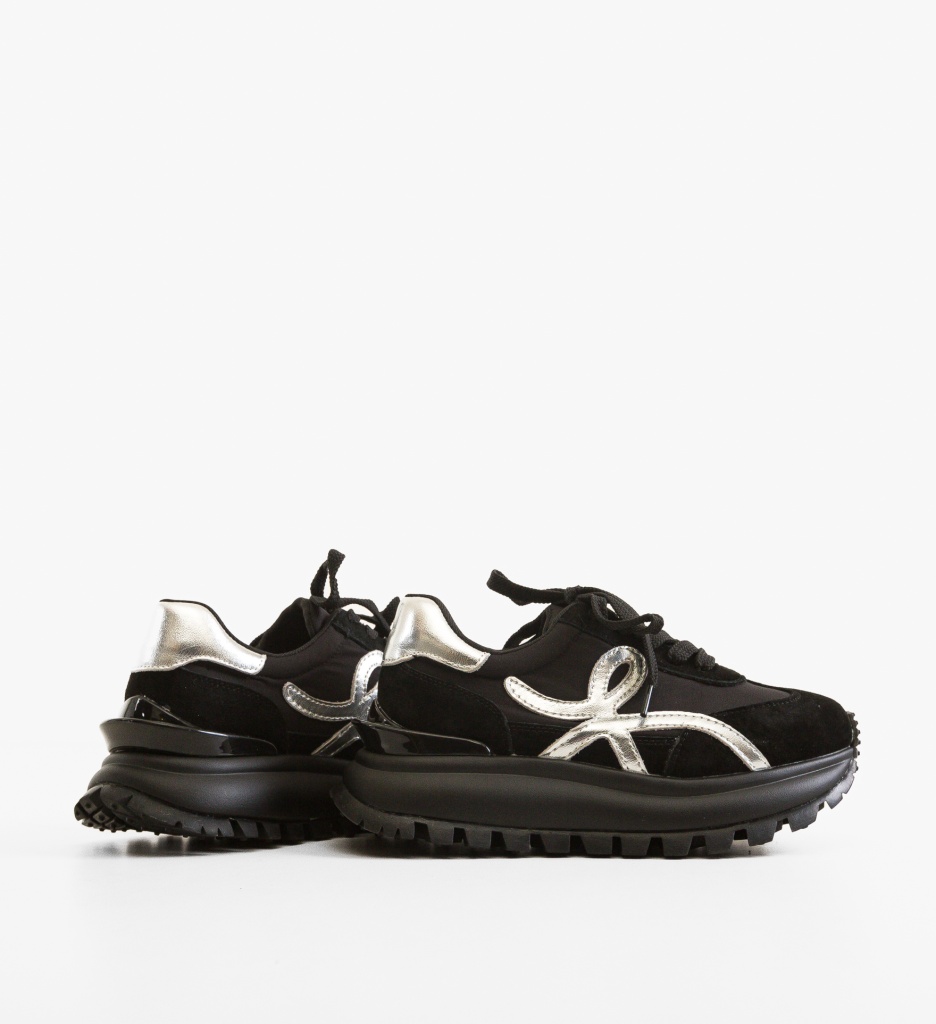Sneakers Dama Amotto Negri - Confort si Stil - imagine 5