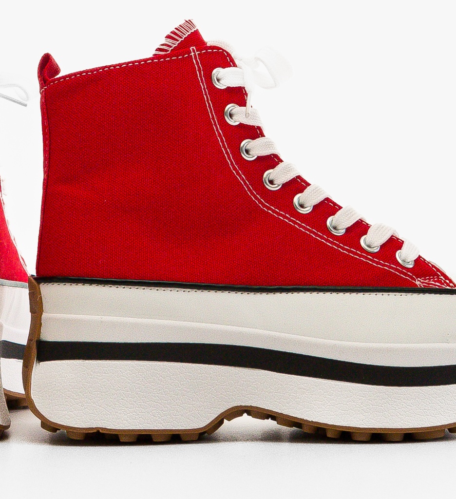 Pantofi Sport Katheri Rosii - Confort si Stil - imagine 5