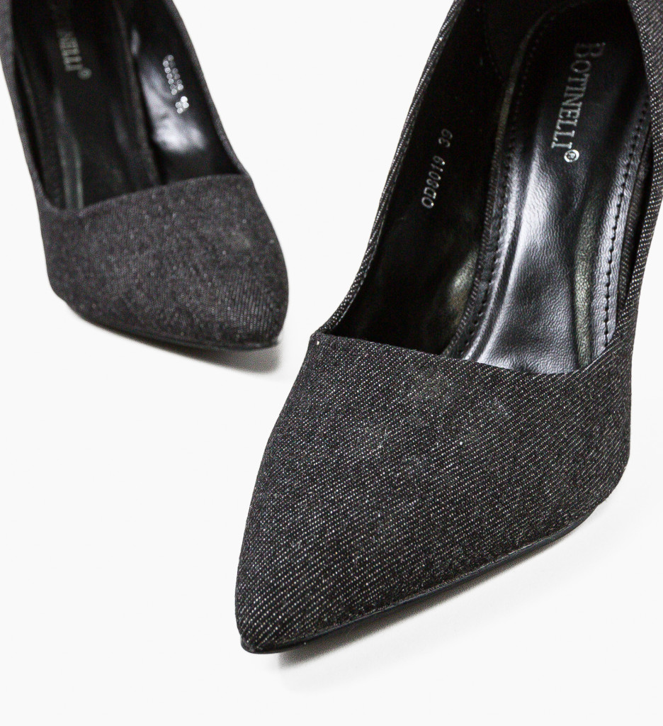 Pantofi Spreez Negri - Eleganță și Stil - imagine 5