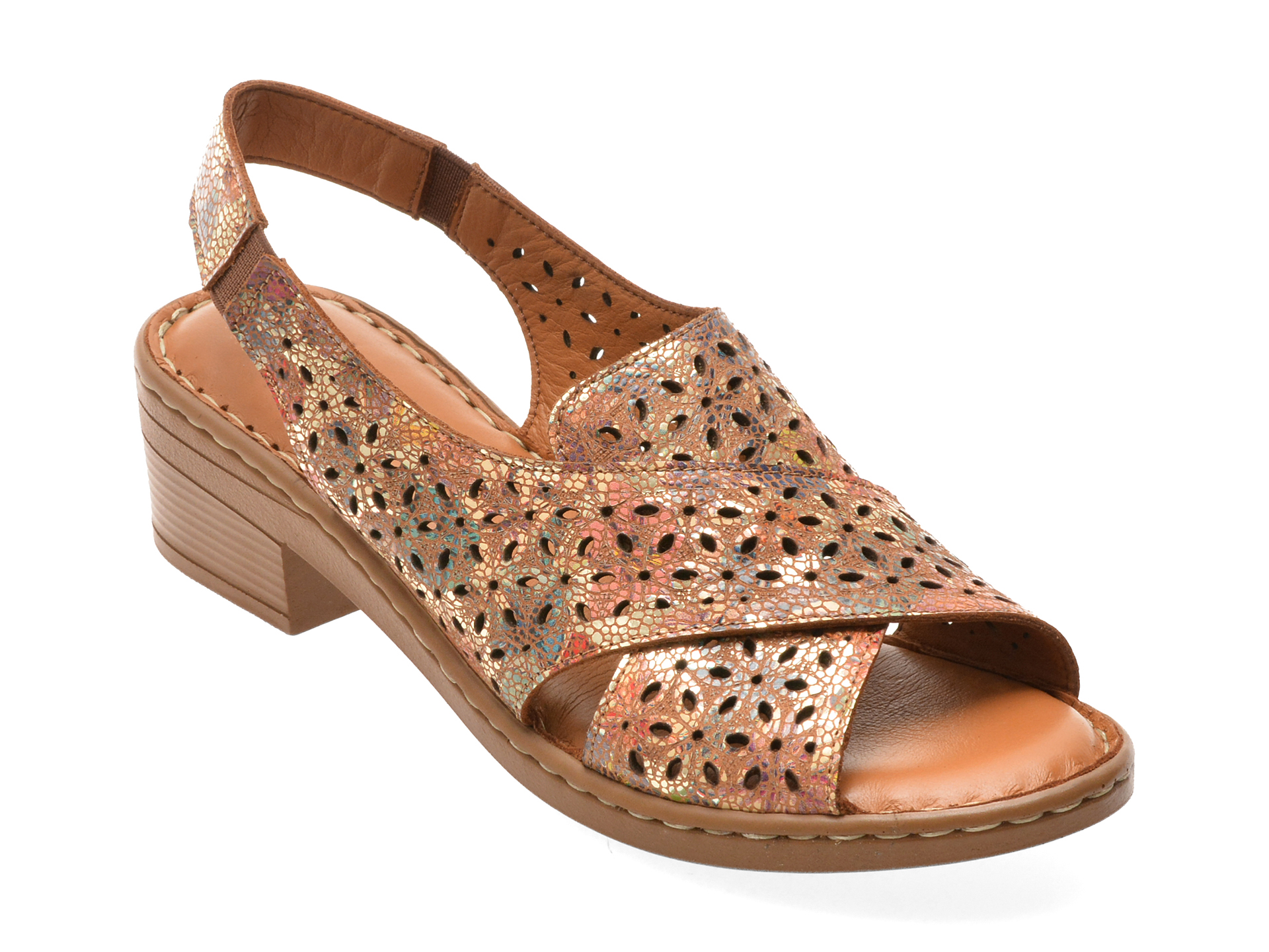 Sandale FLAVIA PASSINI Maro Piele Naturală K9502