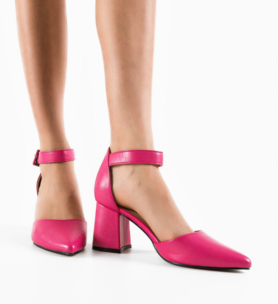 Pantofi Avitus Fuchsia - Eleganță și Stil - imagine 2
