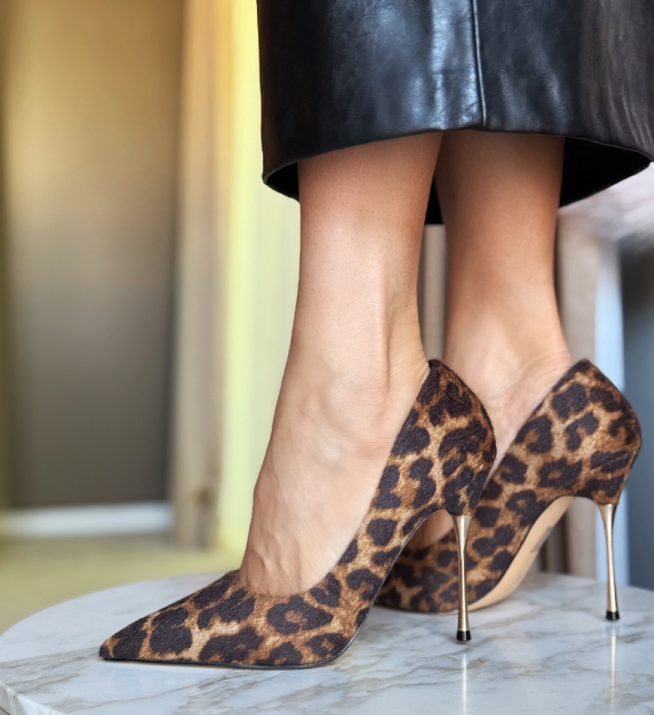 Pantofi Krente Print - Stil și Eleganță - imagine 2