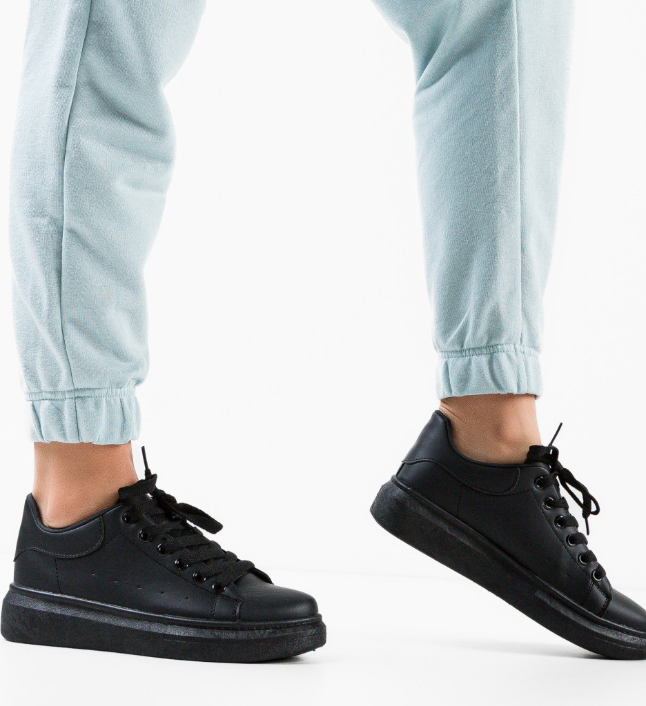 Sneakers Mirelya Negri 2 - Confort și Stil - imagine 4