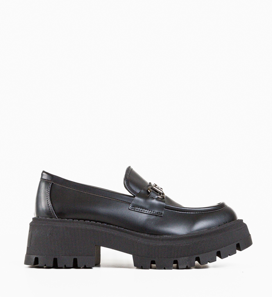 Pantofi Casual Jung Negri - Confort și Stil Zilnic - imagine 5