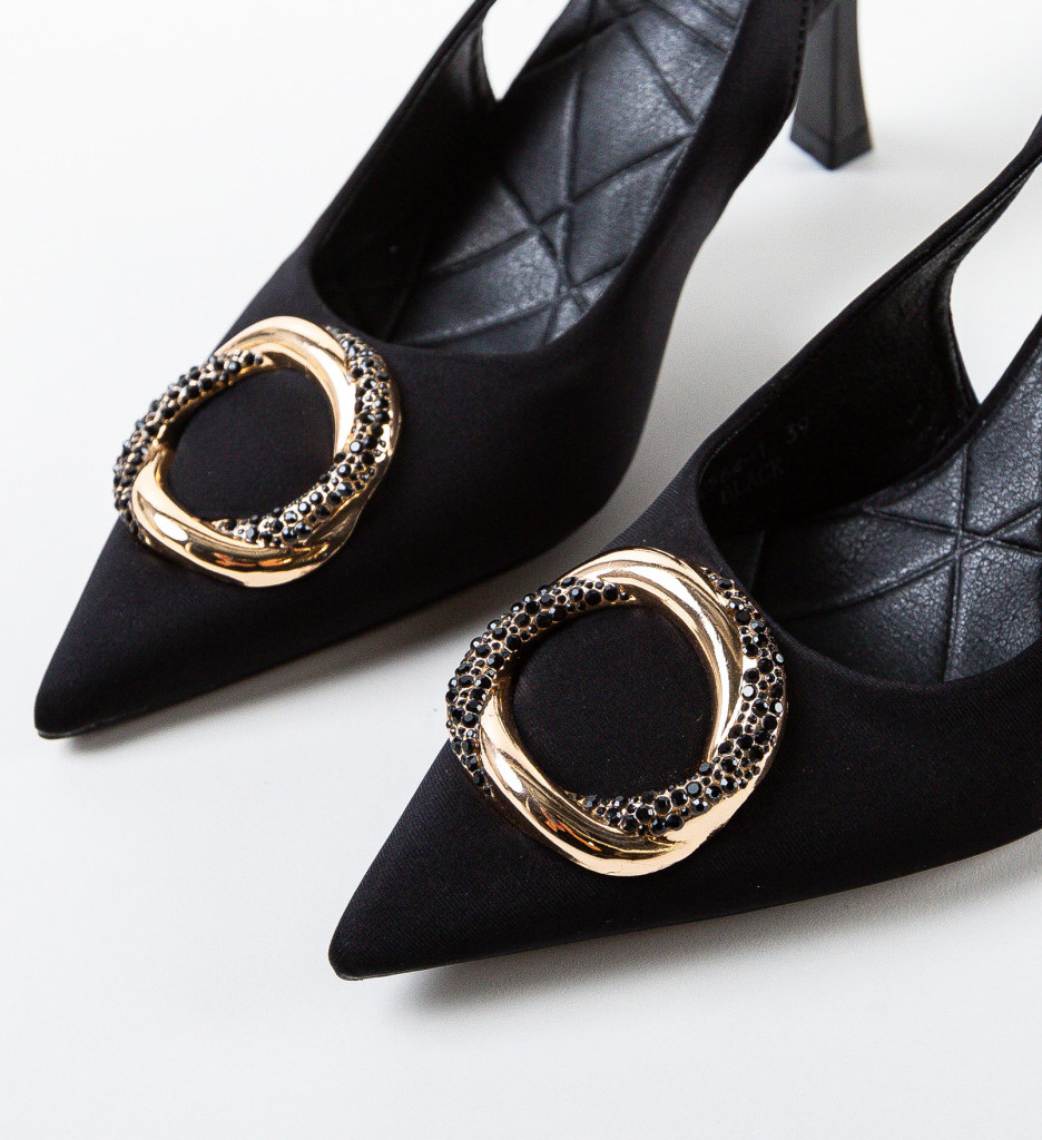Pantofi Pierce Negri | Eleganță și Stil - imagine 8