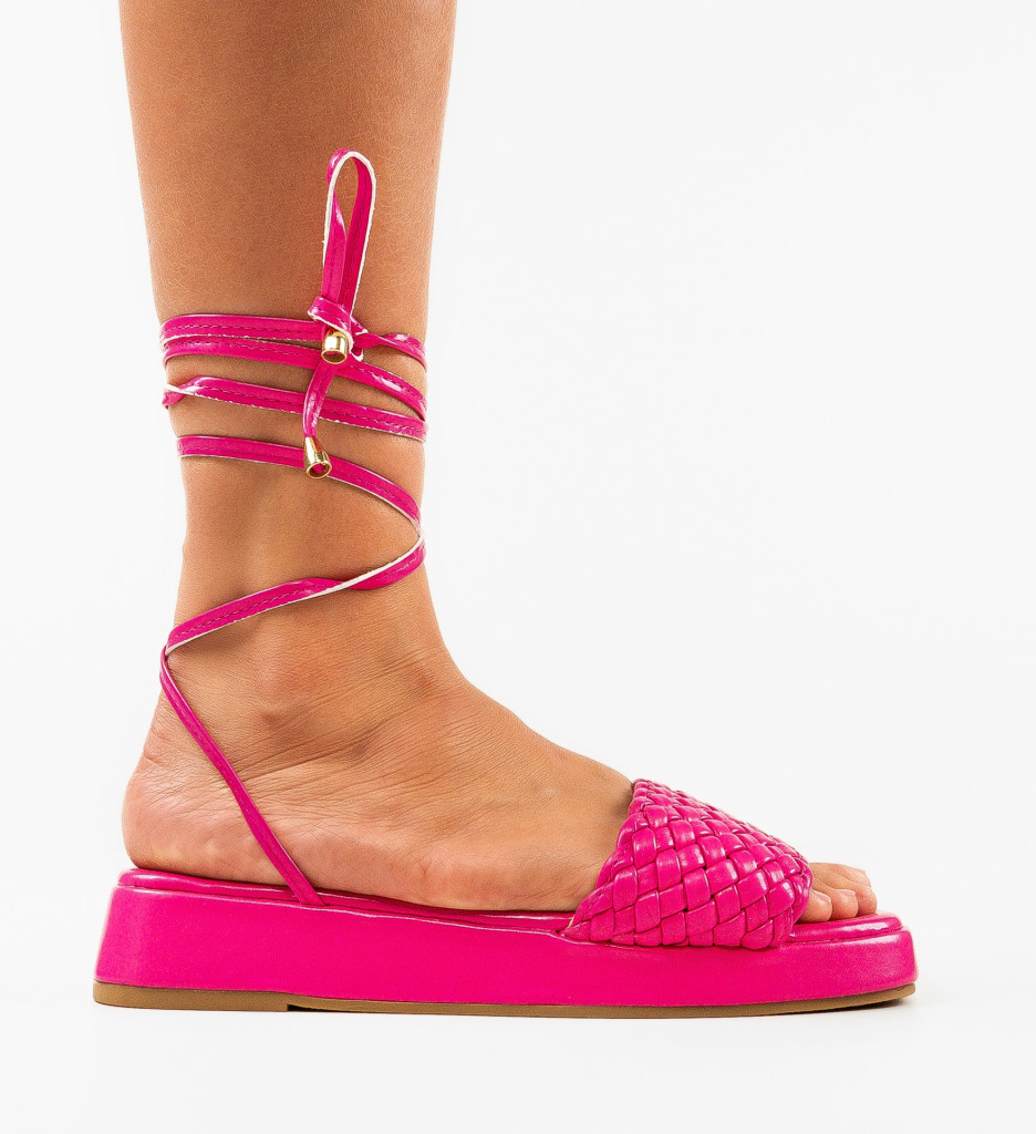 Sandale Cornelio Fuchsia - Eleganță și Stil pentru Vară - imagine 5