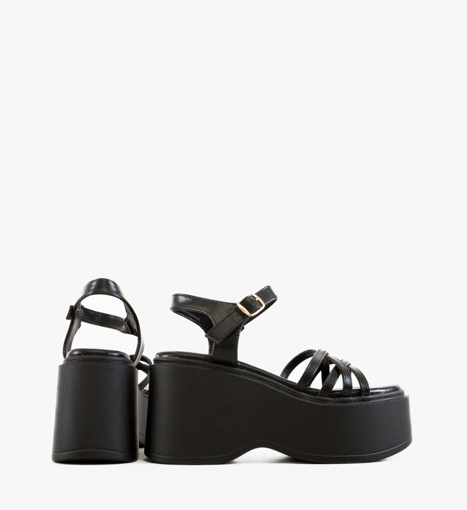 Sandale dama Porter Negre | Eleganță și Stil - imagine 6