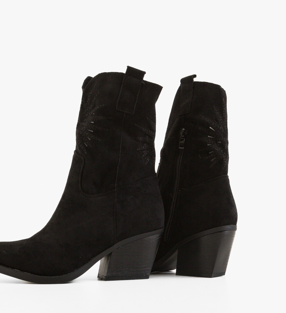 Botine Dama Iwan Negre | Eleganță și Confort - imagine 6