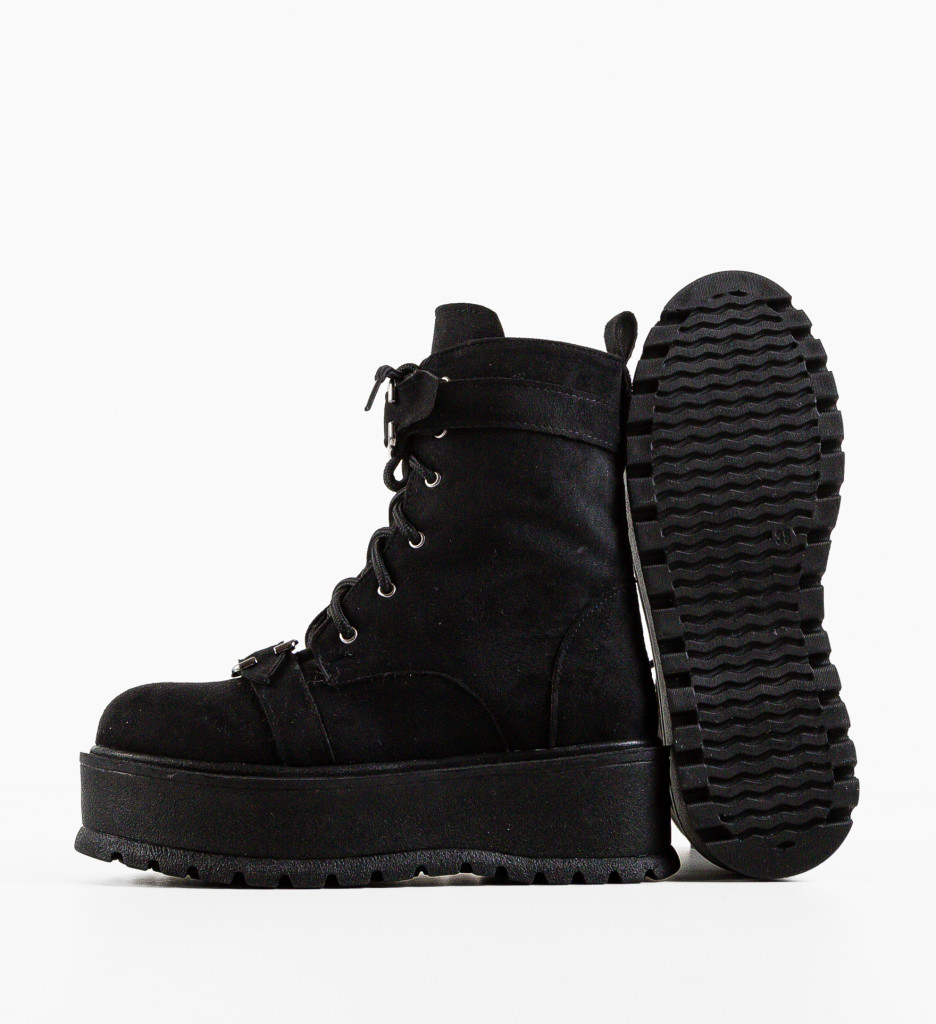Ghete Dama Guardia Negre | Eleganță și Confort - imagine 9