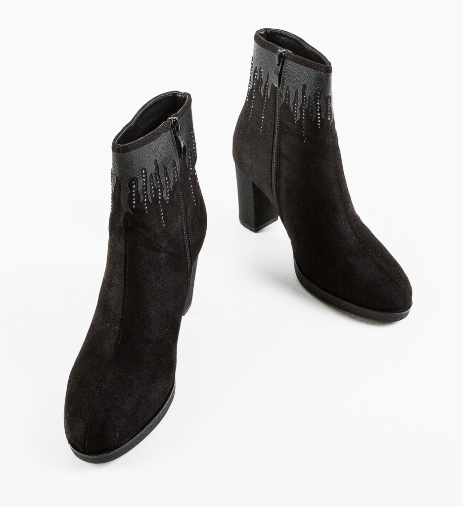 Botine Dama Hajuna Negre | Stil și Confort - imagine 6