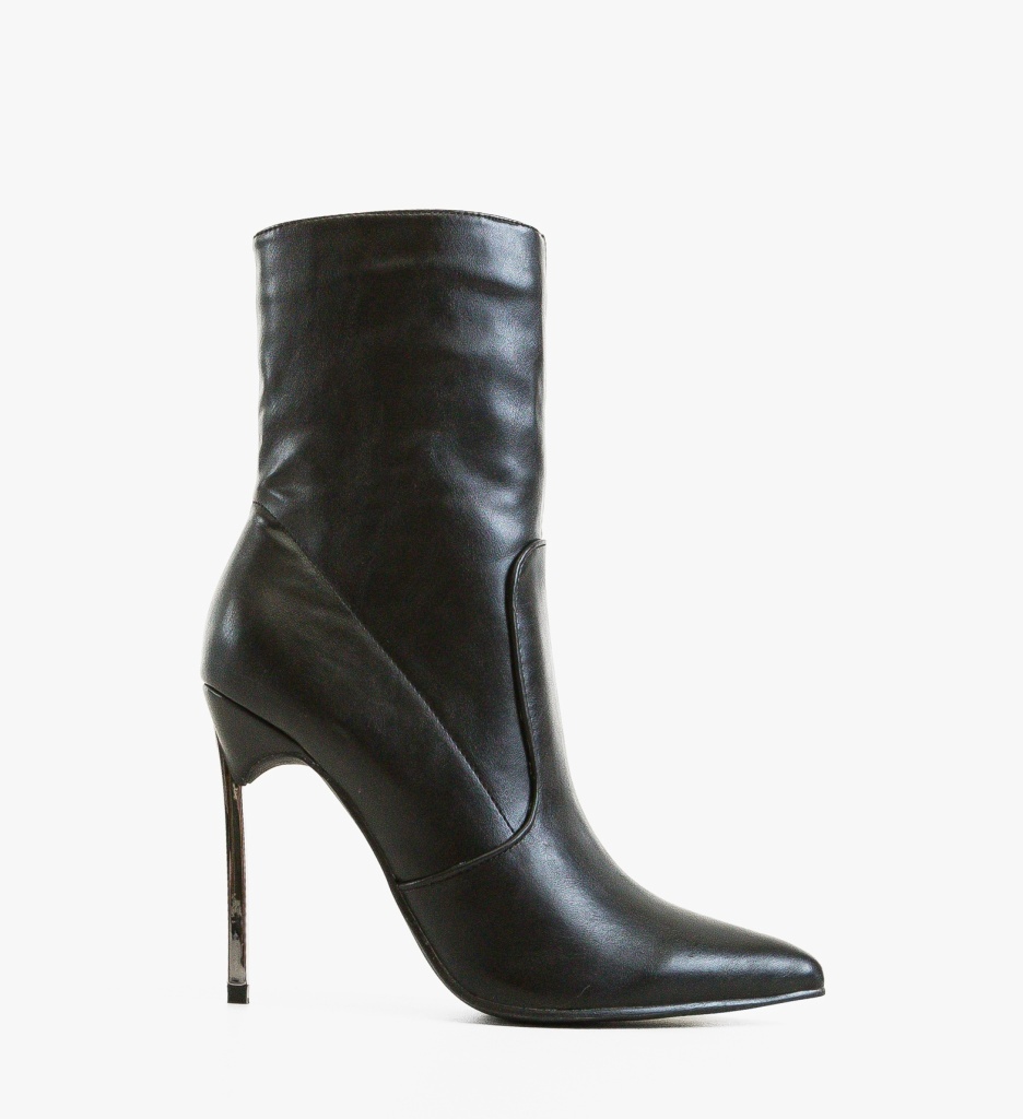 Botine Dama Beinar Negre 3 - Eleganță și Stil - imagine 6