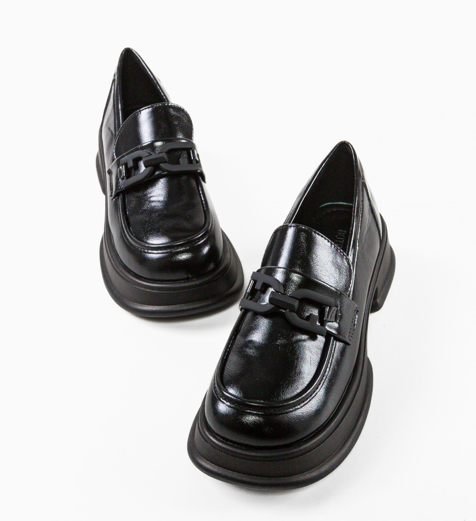 Pantofi Casual Herek Negri - Confort Stilat