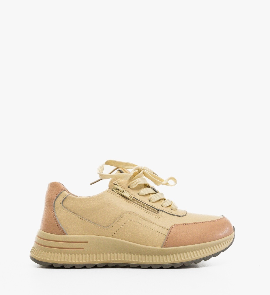 Pantofi Casual Koalka Bej 3 - Confort și Eleganță - imagine 6