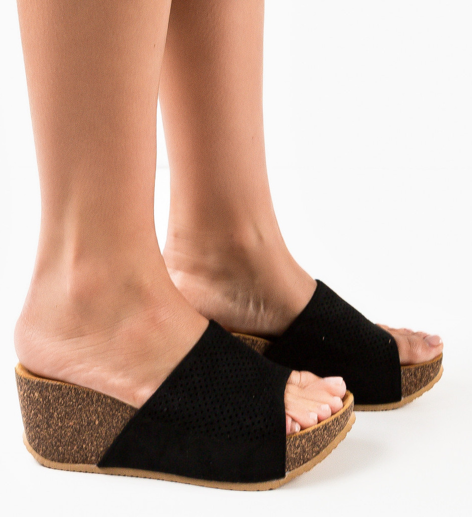 Sandale Platforme Blake Negre | Eleganta si Stil - imagine 3