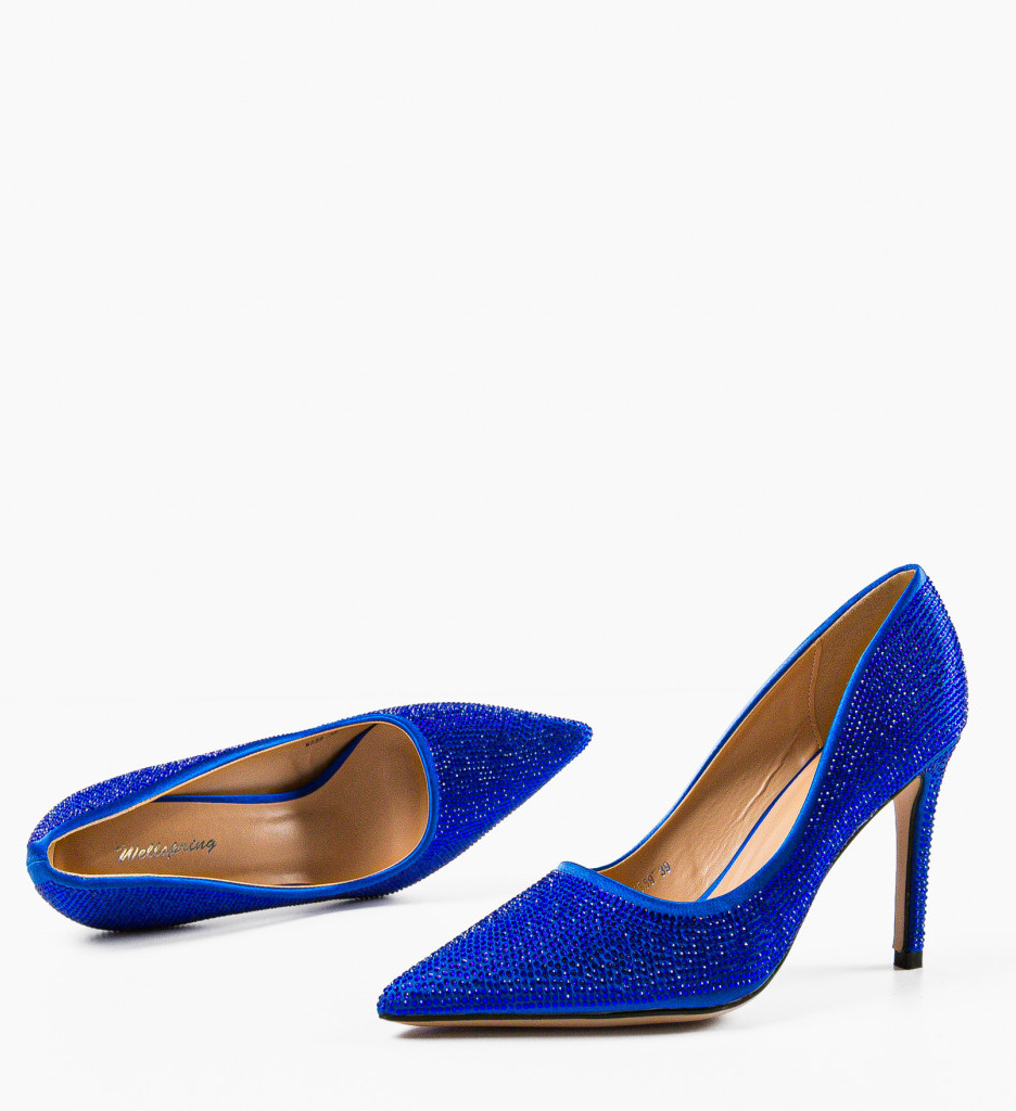 Pantofi Larry Alabastri cu toc elegant | Cumpără acum
