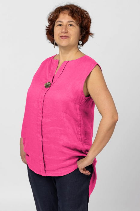 Bluză In Fucsia Shopika | Stil Elegant