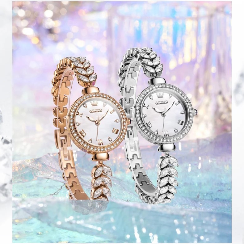 Ceas Dama Olevs CS1615 Rose Gold - imagine 3