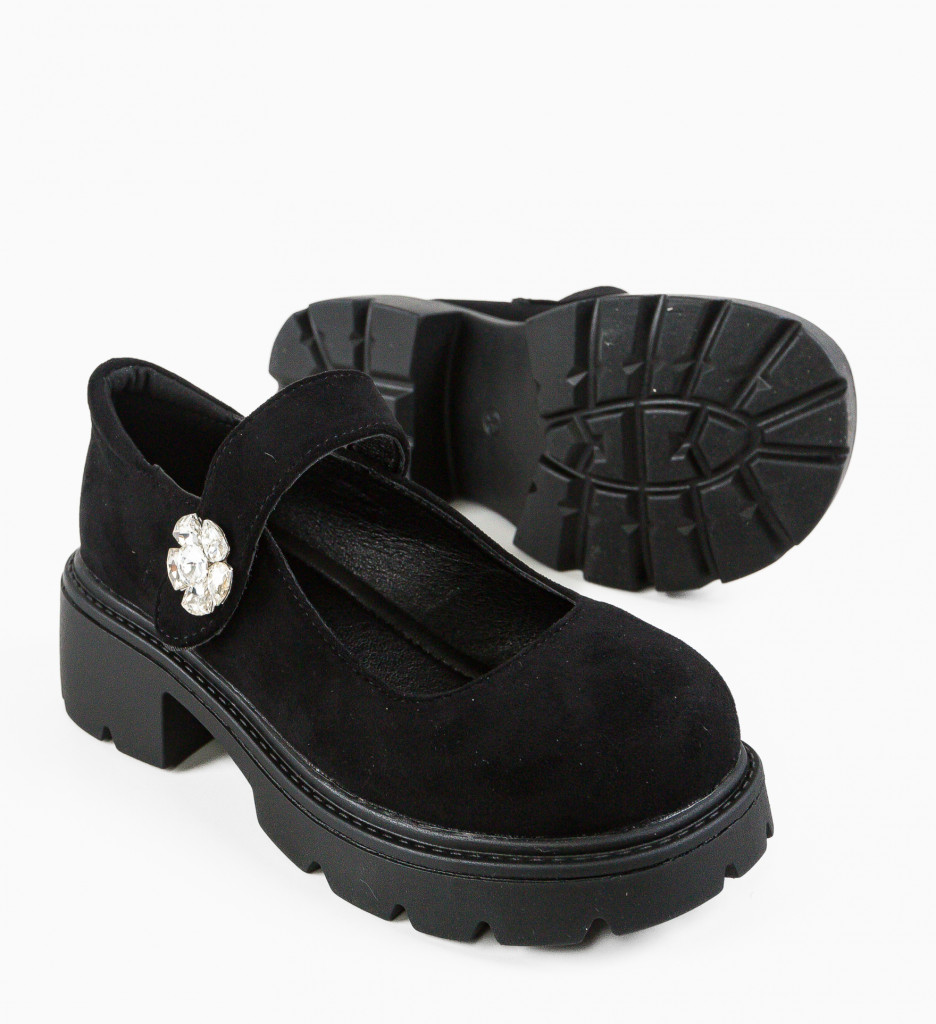 Pantofi Casual Dama Mriana Negri | Versatili si Moderni - imagine 10