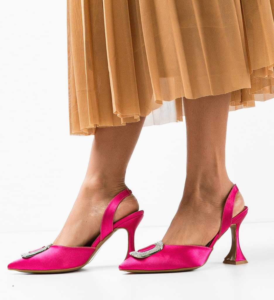 Pantofi Dama Royal Fuchsia | Eleganță Asigurată - imagine 5