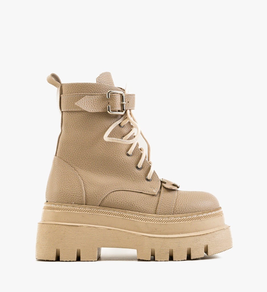 Ghete Dama Sorcer Khaki | Stil si Confort - imagine 5