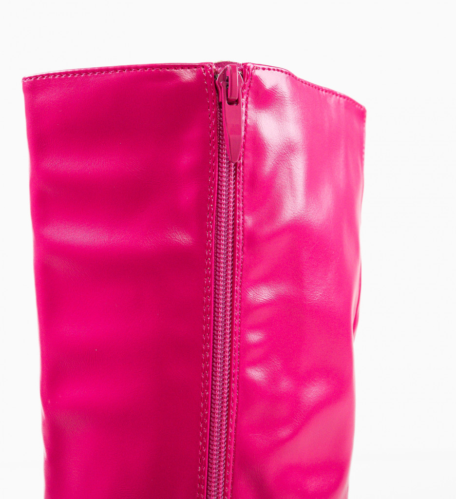 Cizme Dam Fuchsia | Stil și Eleganță pentru Femei - imagine 7