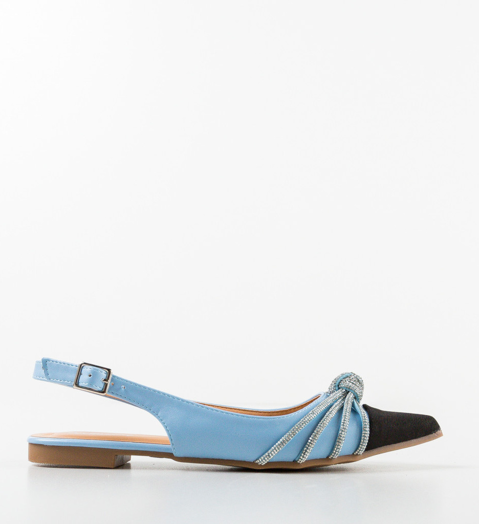 Balerini Holder Albastri - Confort Casual Eleganți - imagine 5