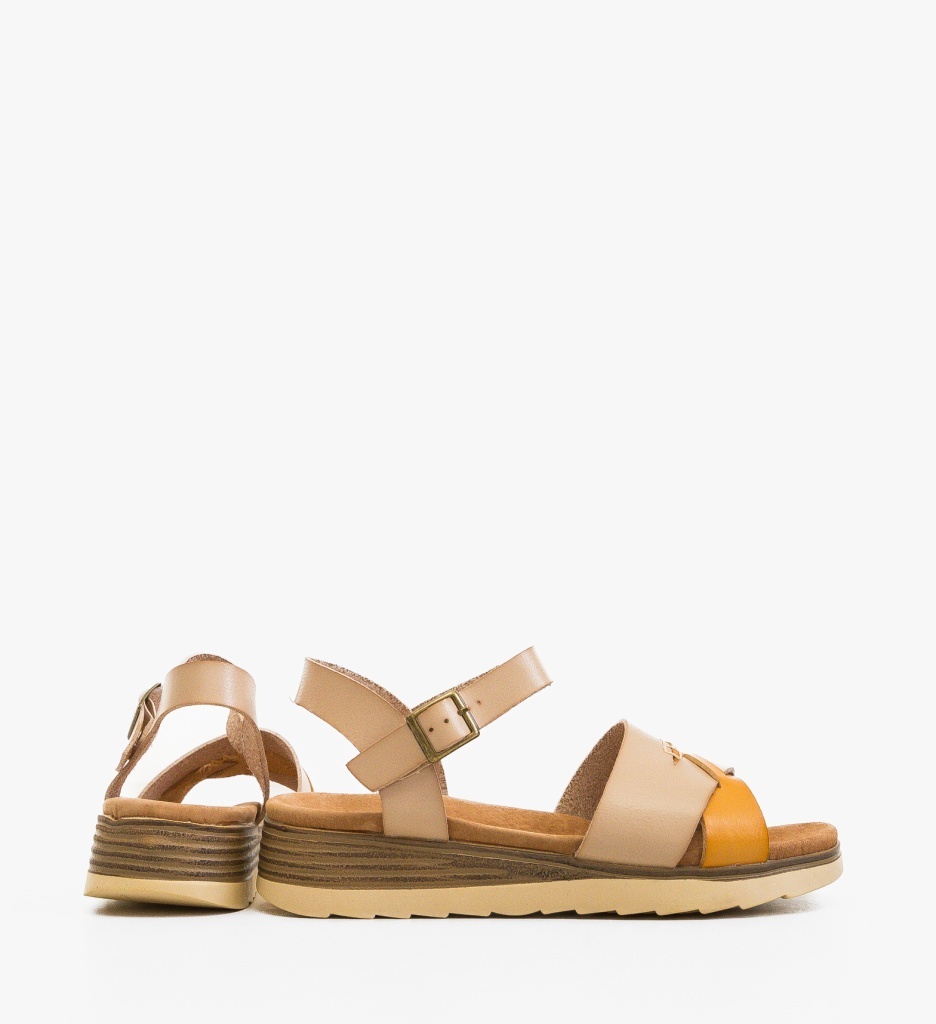 Sandale Dama Lelik Bej Elegante și Confortabile - imagine 5