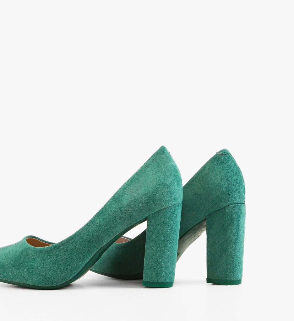 Pantofi Toc Verzi Yang - Eleganță Modernă - imagine 6