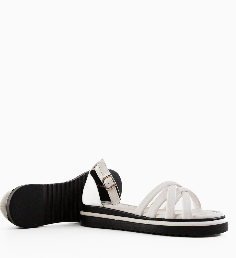 Sandale Dama Deir Albe | Confort si Stil - imagine 4