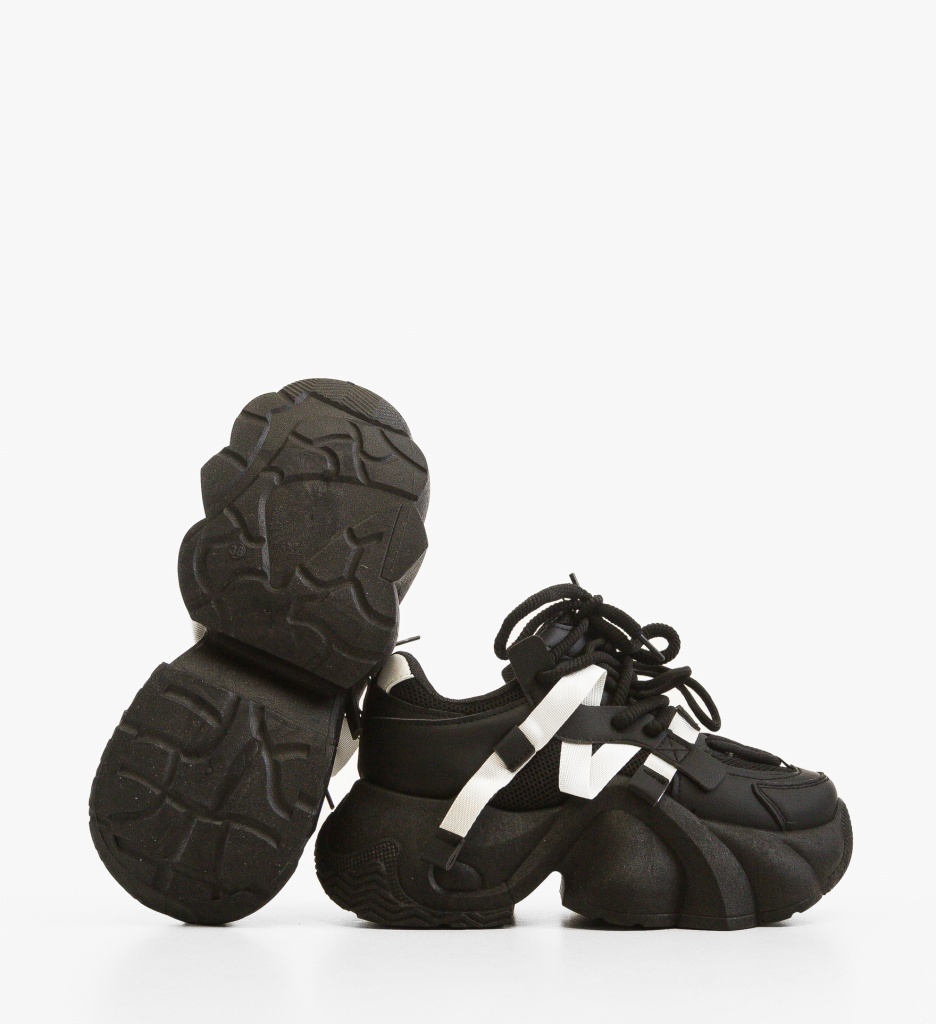Sneakers Dama Thild Negri | Confort si Stil - imagine 3