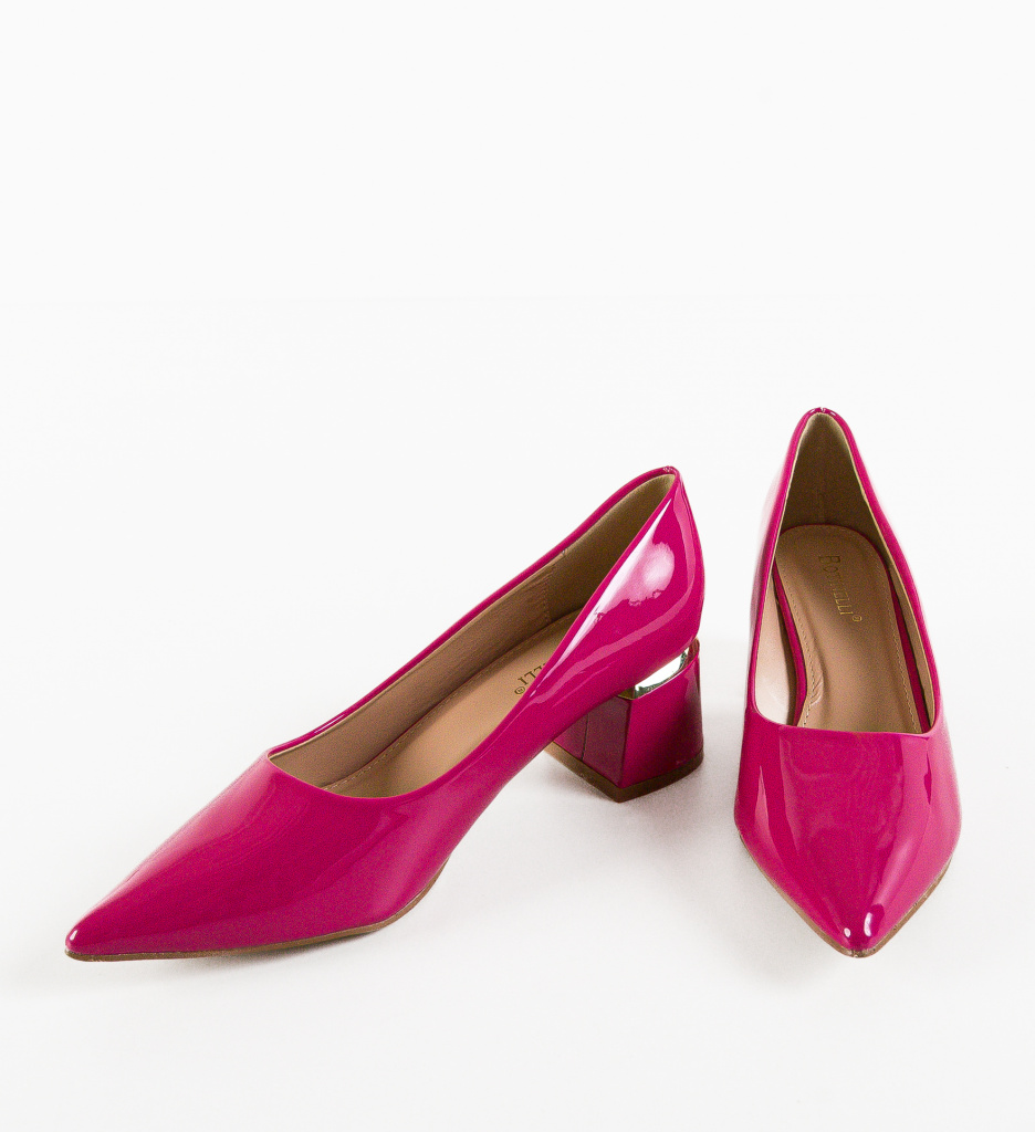 Pantofi cu Toc Fedlimi Fuchsia - Stil și Eleganță - imagine 7