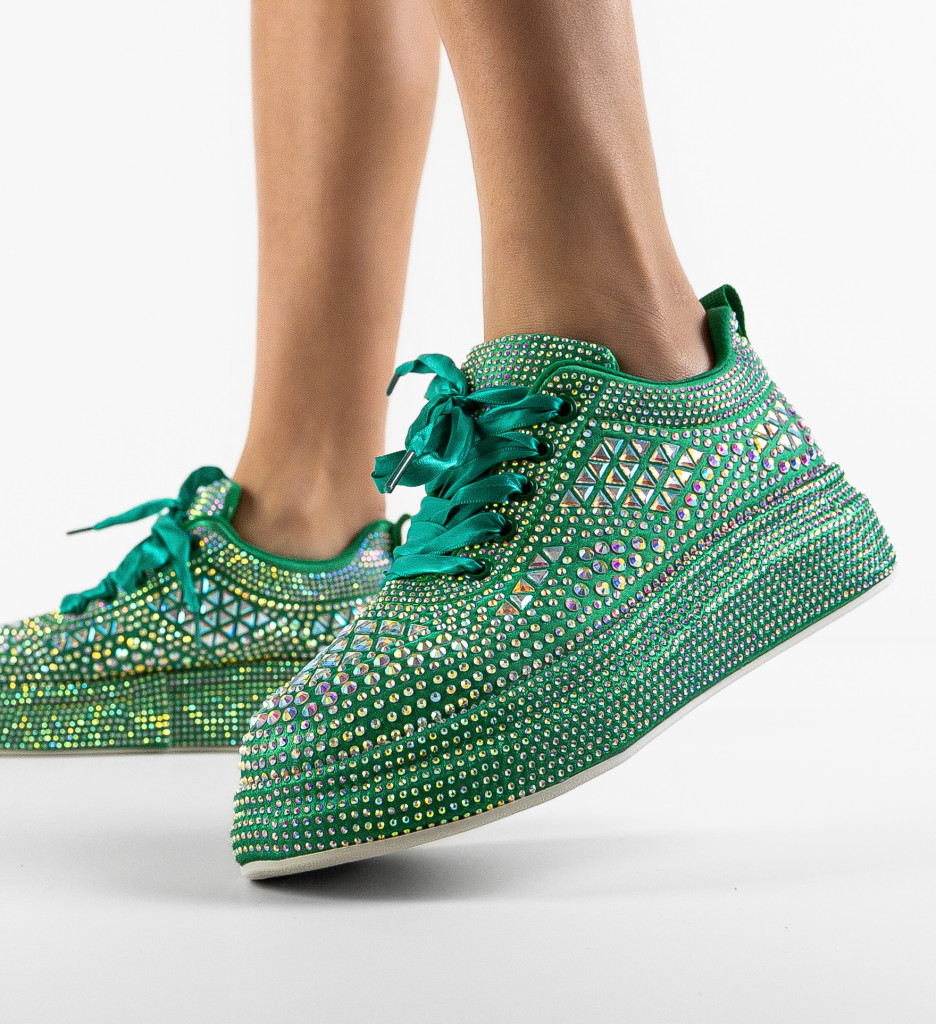 Sneakers Dama Galmure Verzi | Confort și Stil Urban