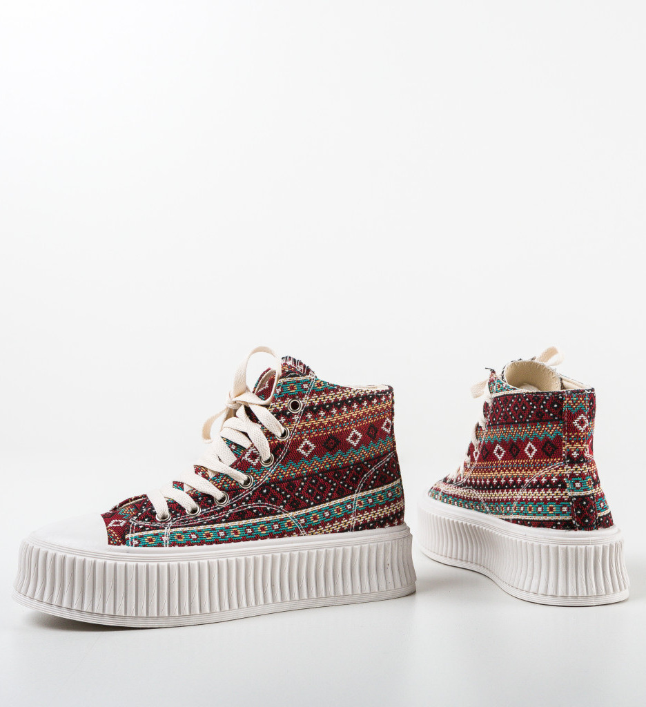 Pantofi Sport Rosii | Confort și Stil la Antrenament - imagine 7