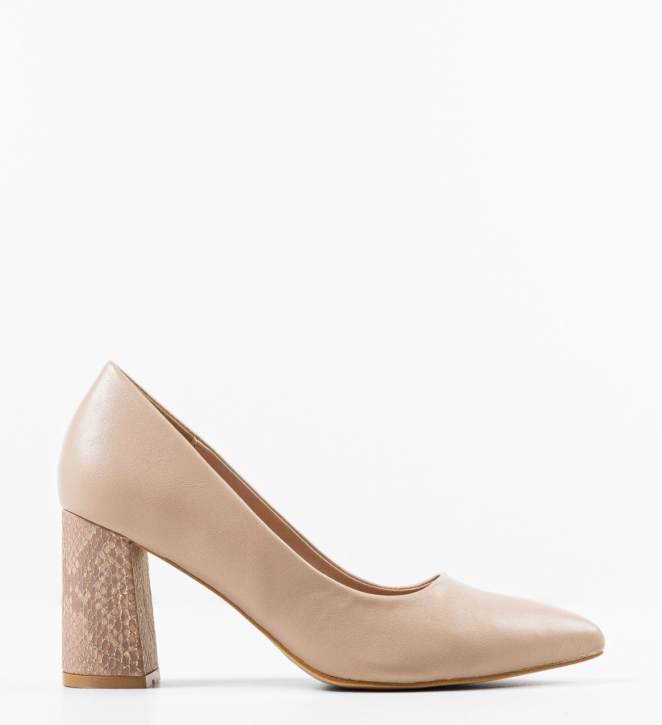 Pantofi Tuka Nude - Eleganță și confort - imagine 4